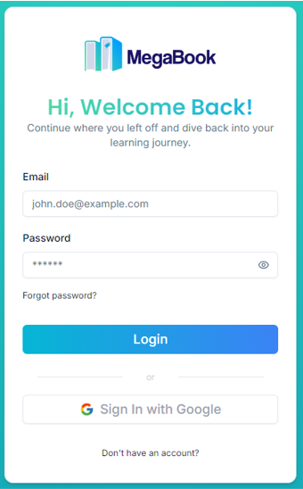 Signup
